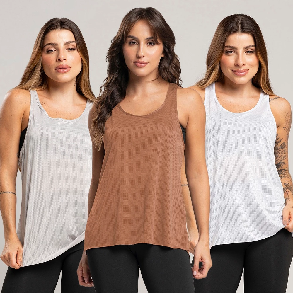 Kit 3 Regatas Nadador | Conect Sports