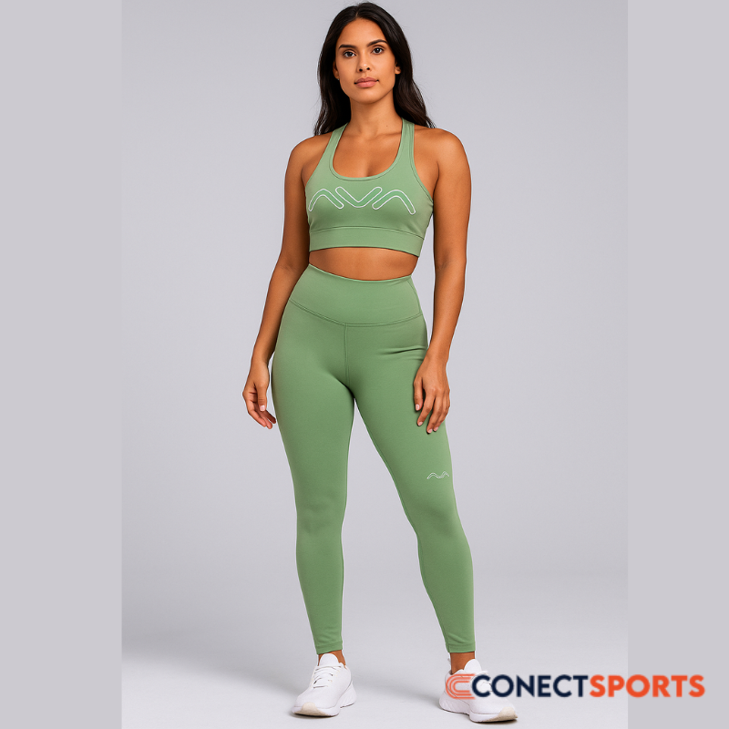 Conjunto Fitness Média Compressão | Conect Sports