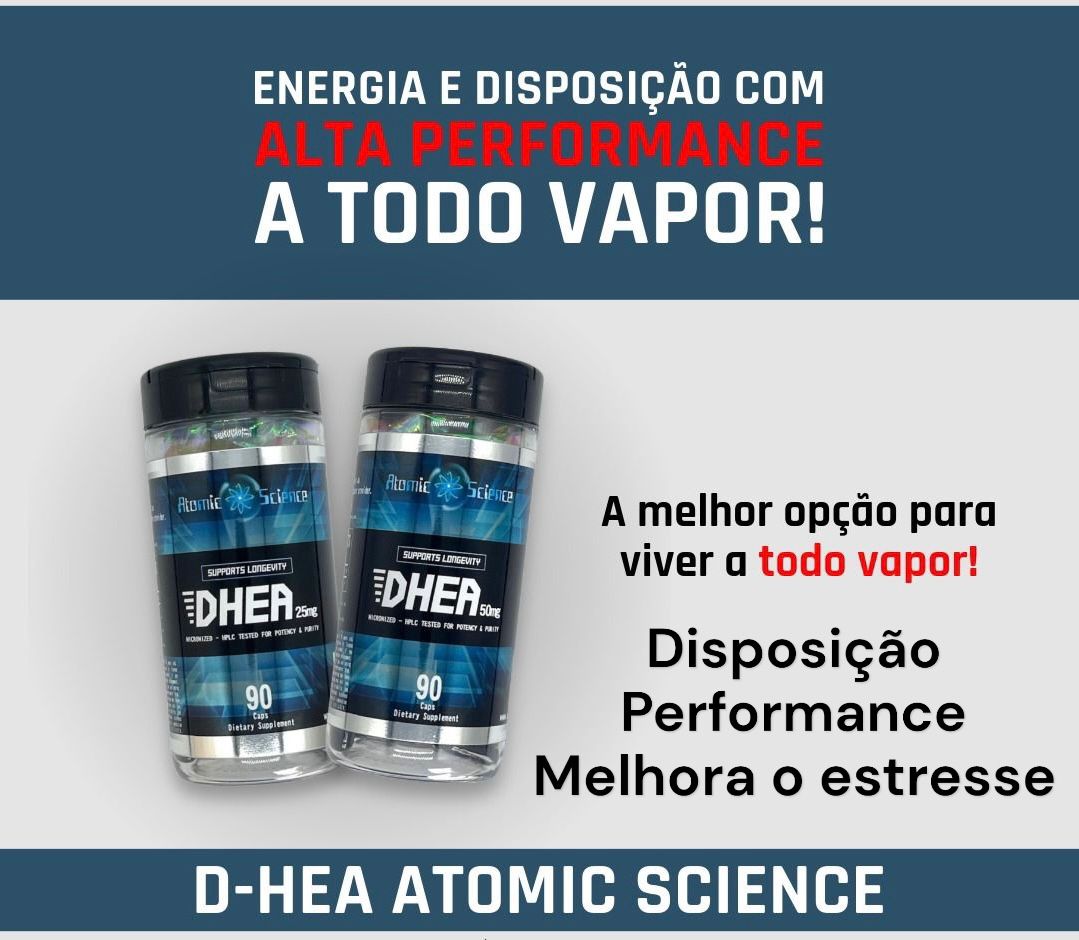 DHEA 25mg – Restaure Hormônios e Juventude | Conect Sports