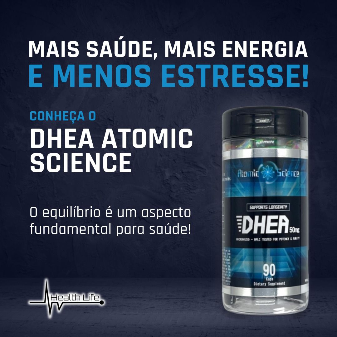 DHEA 50mg – Força Hormonal e Juventude em Dobro | Conect Sports