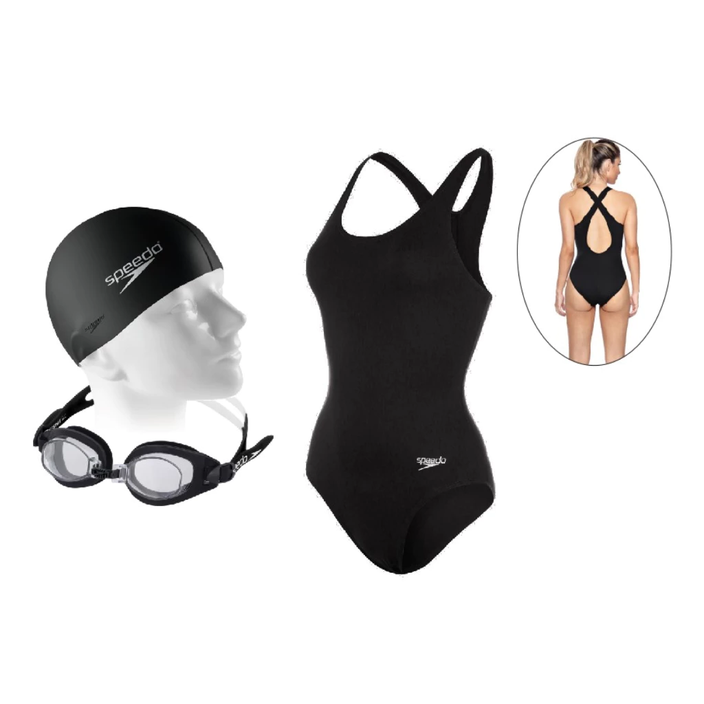 Kit Natação Adulto 3 Peças | Conect Sports