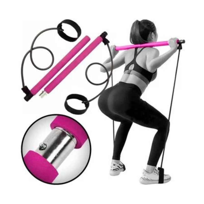 Barra Pilates Elástico Bastão | Conect Sports