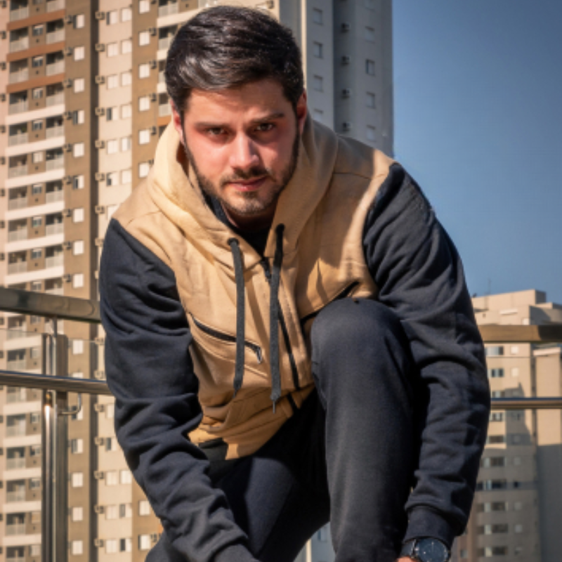 Kit Conjunto Blusa De Frio com Zíper + Calça de Moletom