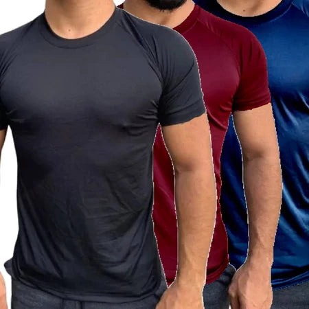 Kit 3 Camisetas Dry Fit Masculina | Conect Sports