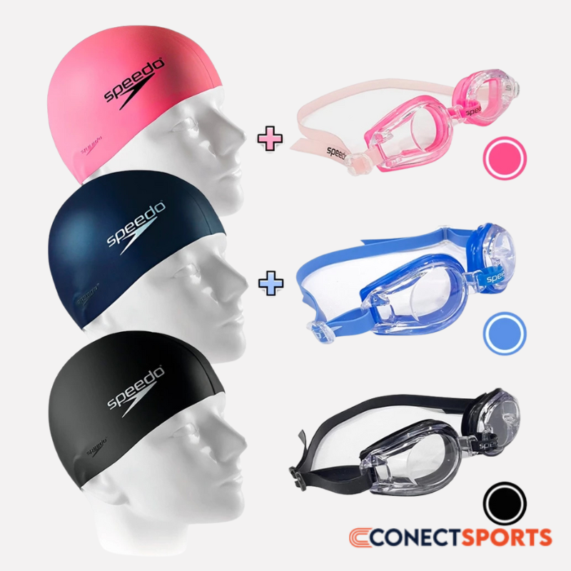 Óculos de Natação com Touca | Conect Sports