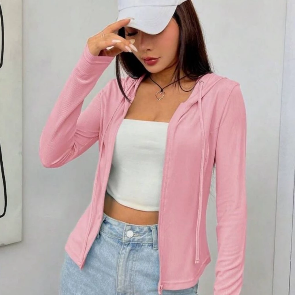 Casaco Feminino Esportivo com Capuz | Conect Sports