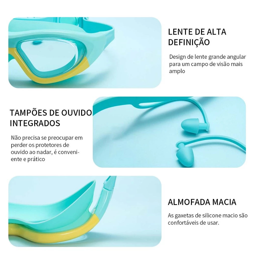 Óculos de Natação Infantil  | Conect Sports